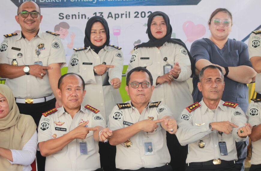 SAMBUT HARI BAKTI PEMASYARAKATAN KE-62, JAJARAN KEMENIMIPAS KALBAR GELAR AKSI DONOR&hellip;