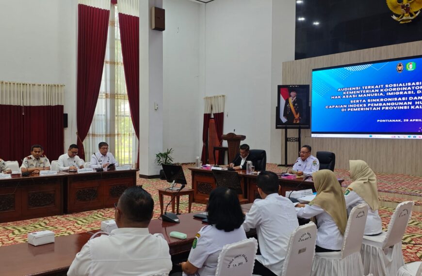 AUDIENSI PENGUATAN TUGAS KEMENKO KUMHAM DAN IMIPAS SERTA KOORDINASI IPH DI&hellip;