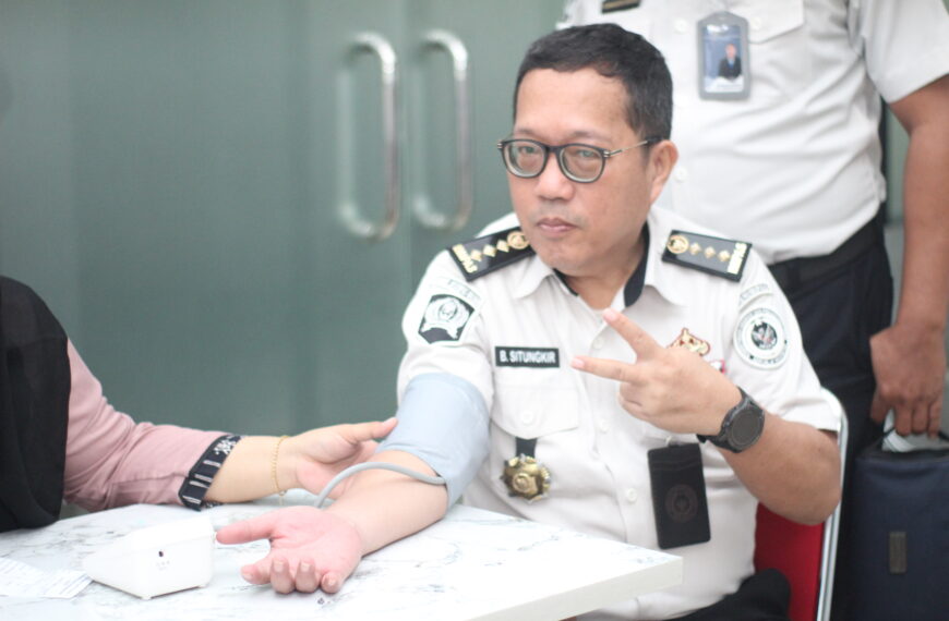 Kanwil Ditjenpas Kalbar Gandeng Puskesmas Kampung Bangka, Pastikan Kesehatan Pegawai Tetap…