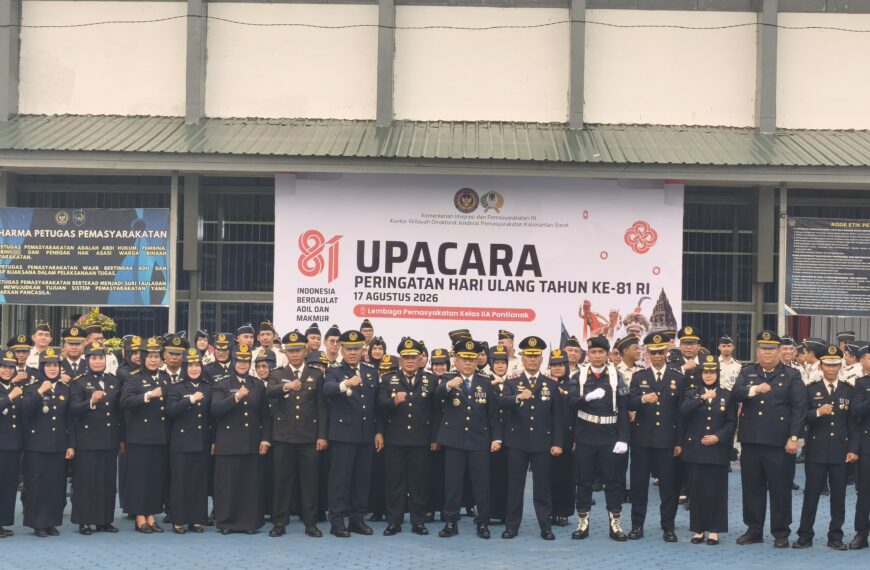 HUT ke-81 RI Jadi Momentum Penguatan Pembinaan dan Pelayanan Pemasyarakatan di&hellip;